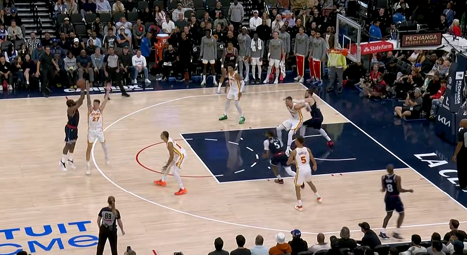 受命于危机！哈登关键3+1打进，帮快船咬分差！