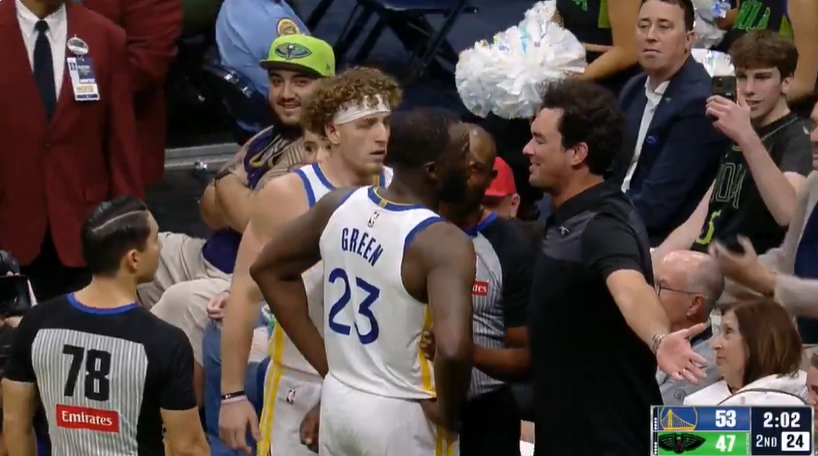 追梦与鹈鹕球迷争吵：你不能一直叫我女人的名字。