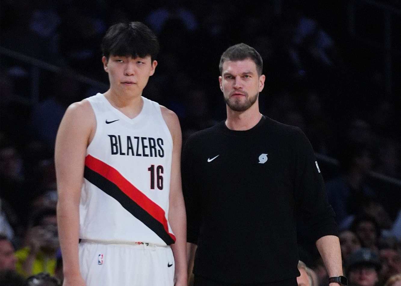 你应该给更多的机会吗？斯普利特承诺杨瀚森在赛前有更多的出场时间，但是今天只有8分钟的出场时间。