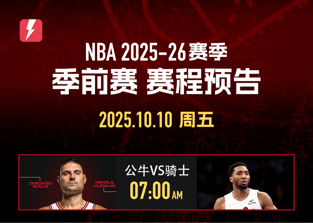 NBA季前赛：鲍尔交易后首战老东家，西卡带领球队与森林狼进行客战。