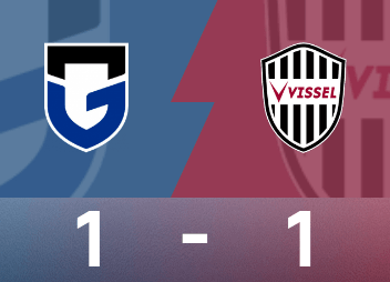 日本联战报告：佐佐木大树绝平，大阪钢巴1-1神户胜利船