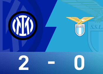 意甲战报:劳塔罗和邦尼破门而入，国际米兰2-0拉齐奥升至榜首