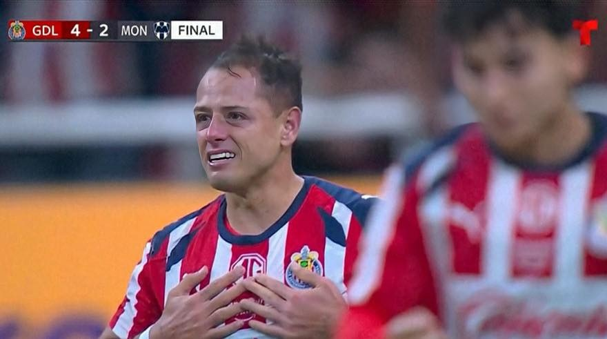 “小豌豆”埃尔南德斯在8个月内打破了俱乐部的进球荒，激动得泪流满面。