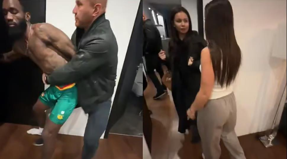 在世界杯附加赛前，喀麦隆国脚出轨被女友当场抓住，陷入丑闻。