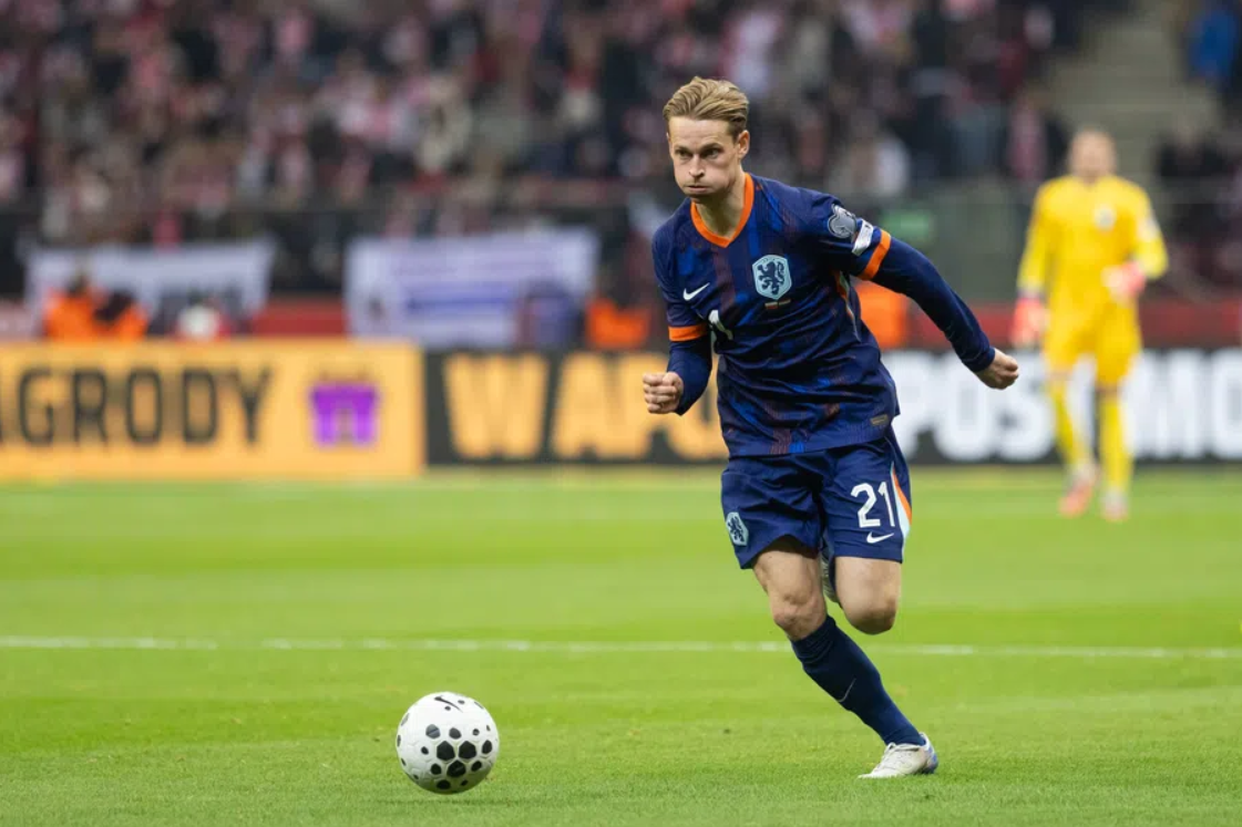 德容：我能理解场面很无聊，我们的进攻踢得不流畅。