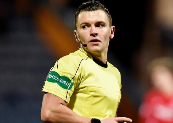 官员：苏格兰裁判沃尔什将执法土耳其vs保加利亚