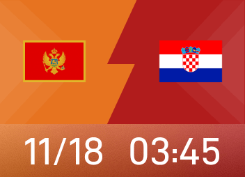 世界欧洲前瞻:克罗地亚希望不败，黑山已经提前告别26年世界杯。