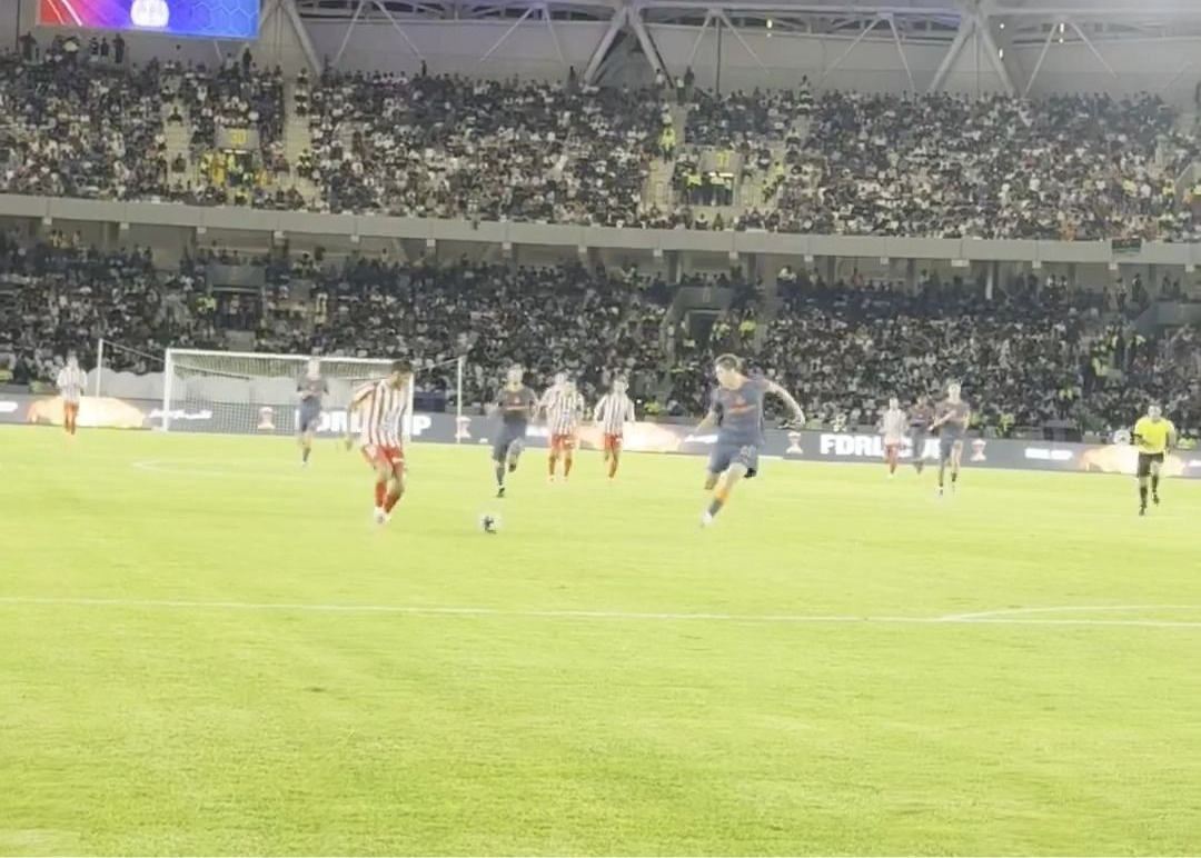 卡洛斯·马丁首次记录，马竞友谊赛1-0领先国际米兰。