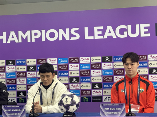 江原FC主帅：我们从中超队身上获得经验，今天也要全力争胜