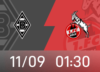 首发莱茵德比：塔巴科维奇PK马拉，雷纳替补待命